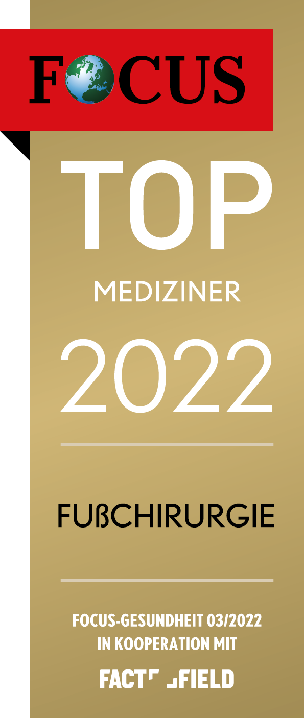 Focussiegel Fußchirurgie 2022